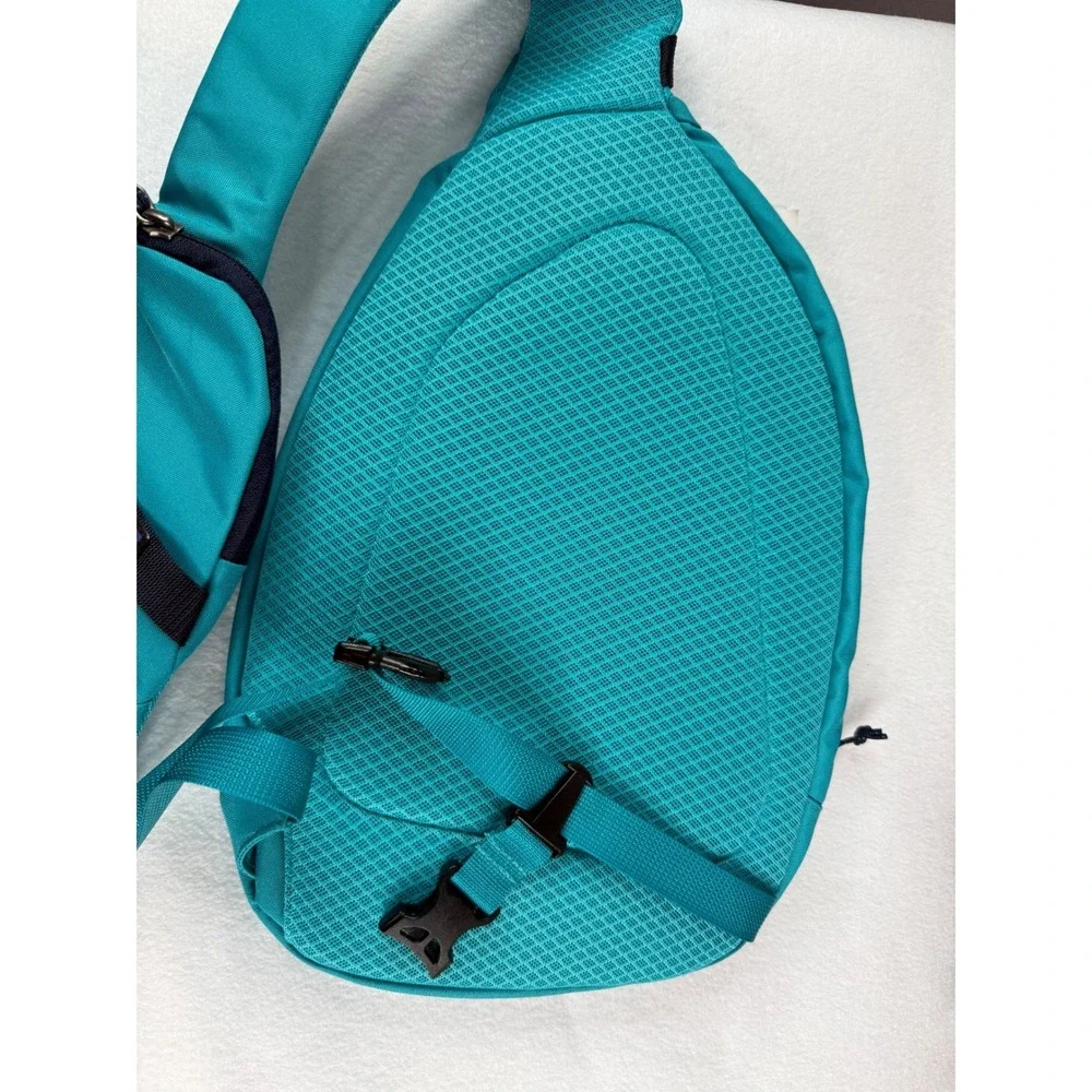 Patagonia Atom Sling Bag 8L Unisex OS Teal Blue Crossbody Backpack Hiking Travel
